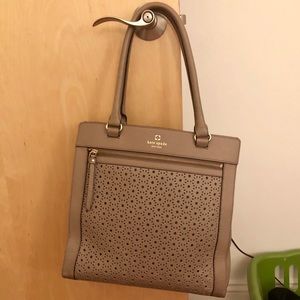 Kate Spade Taupe Shoulder Bag